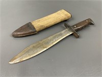 1918 WWI U.S. Bolo M1917 Knife & Scabbard