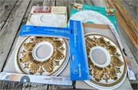 4 New Ceiling Medallions