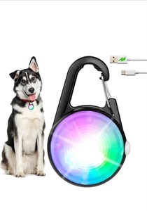 (New) Dog Collar Lights for Night Time, 4 Modes