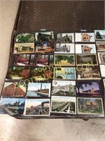 340 vintage collectible post cards in 4 place 3