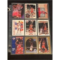 (18) Different High Grade Michael Jordan Cards