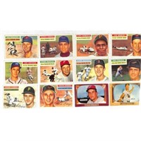 (16) 1950's Topps/bowman Baseball Cards