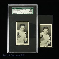 1938 Cartledge Razor #46 Max Baer Cards (SGC 8)