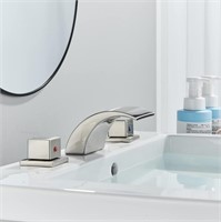 M222  Zovajonia LED Faucet 8 Brushed Nickel