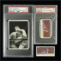 1954-1957 Joe Louis Boxing Tobacco Cards (PSA) (3)