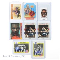 Signed Topps Impel Panini UD Boxing Cards (8)