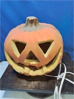 Electric light up pumpkin