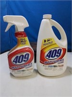 2 bottles of 409 household cleaner