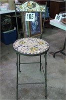 Heavy Bar Stool/Chair with Mosaic Seat & Back(R1)