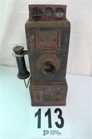 Vintage Metal Pay Phone(R1)