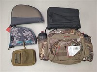 (5) Various Bags For Pistol Carry