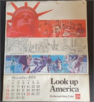 1975 Coca Cola Calendar