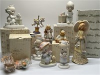 10 Figurines - Precious Moments, Enesco and More