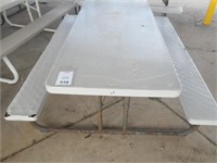 6-Foot Plastic Picnic Table