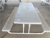 6-Foot Plastic Picnic Table