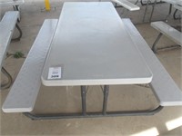 6-Foot Plastic Picnic Table