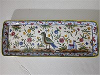 Print La Main French hand painted serving tray.