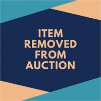 ITEM REMOVED FROM AUCTION