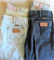 Men's Denim Jeans Wrangler Levis (4) Size 33