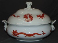 Meissen Ming Dragon Oval Covered Tureen