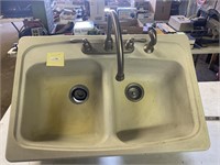Used Sink with Faucet & Sprayer