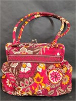 Vera Bradley Carnaby Quilted Coin Purse Clasp Bag