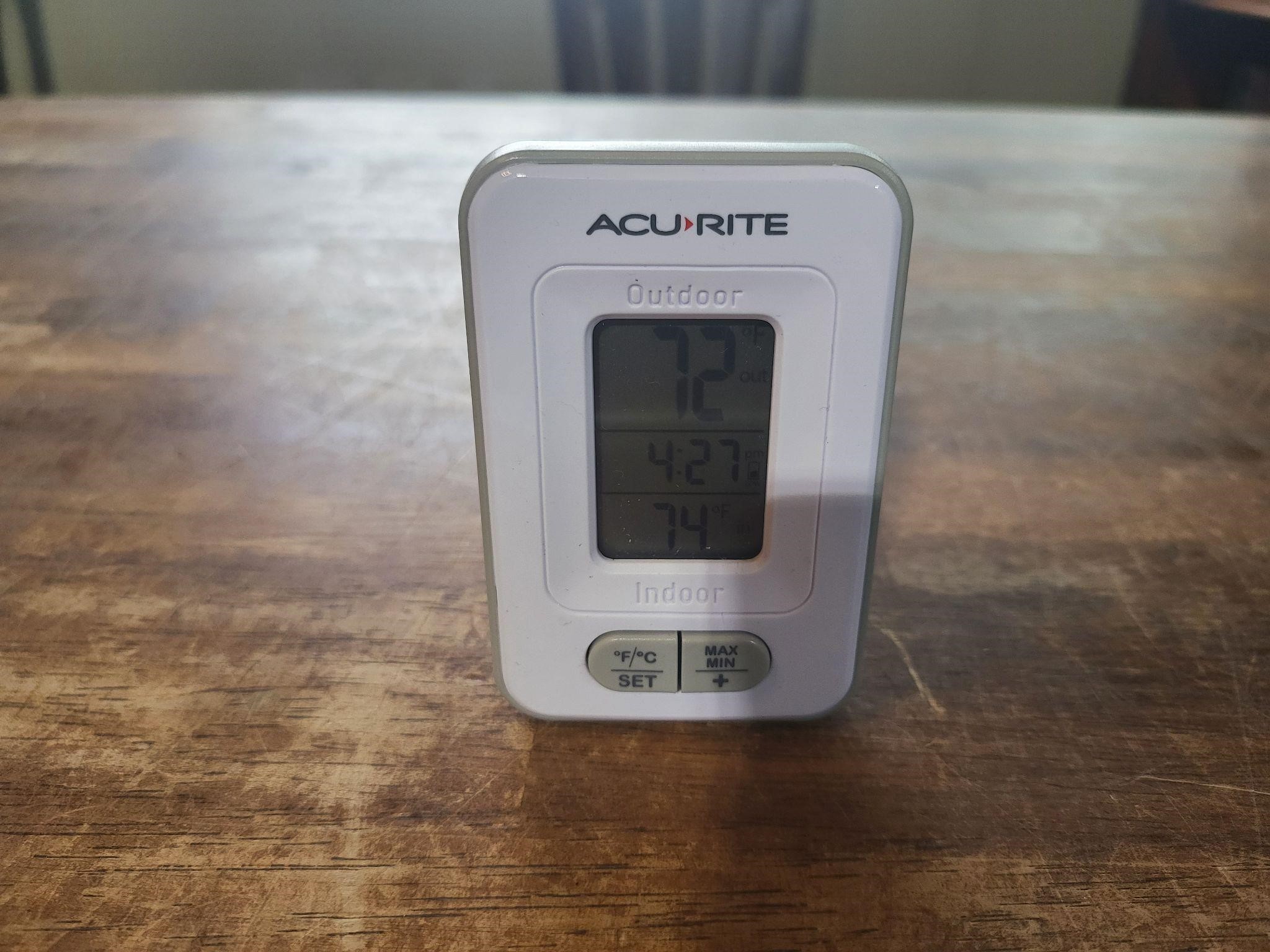 AcuRite temp