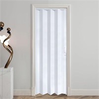 DIYHD 30X80in Interior PVC Accordion Door