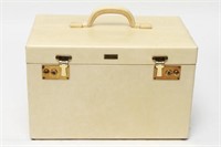 Saks 5th Ave Leather Cosmetics & Jewelry Case