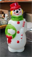 VINTAGE SNOWMAN BLOW MOLD - EMPIRE - APPROX 13"