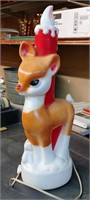 1972 RUDOLPH THE RED DOSED REINDEER BLOW MOLD