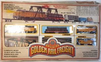 Golden Rail Freight HO Scale Electric Train Set