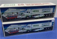 Hess 18 Wheeler and Racer 2 Pcs