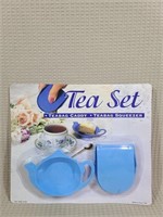 2 Piece Teabag Set New!