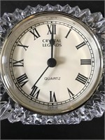 Goldinger Legends Crystal Clock
