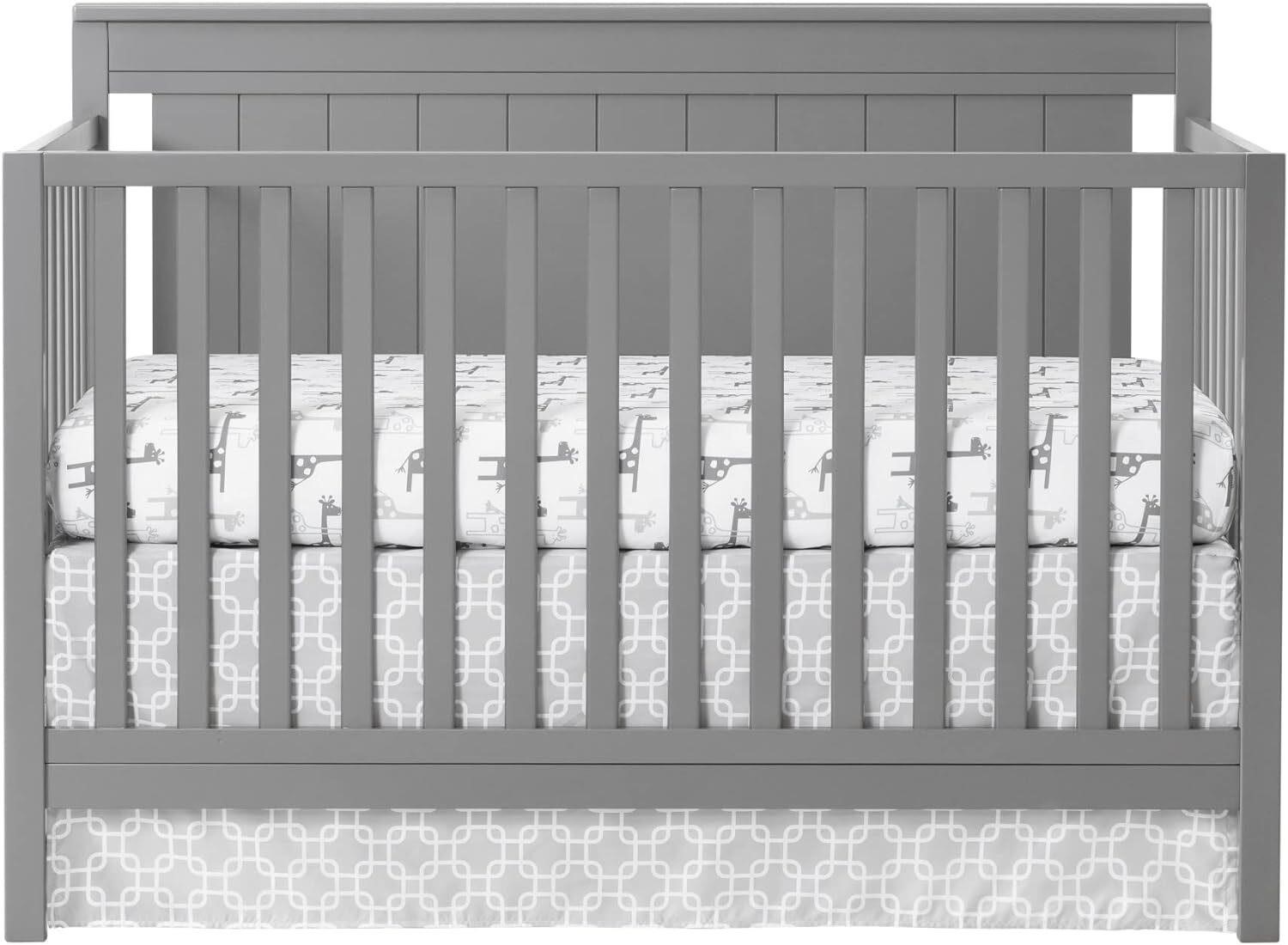 Oxford Baby Lazio 4-in-1 Convertible Crib  Dove