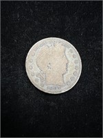 1907 D Barber Half Dollar