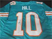 Tyreek Hill Signed Jersey FSG COA