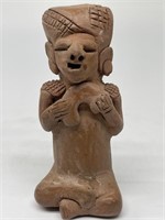 Replica Pre-Columbian Artifact, Pottery Statue