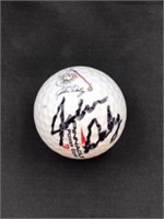 John Daly signed golf ball COA  PSA DNA