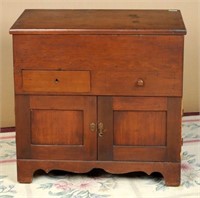 American Country Cherry Lift Top Dry Sink