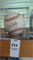 Jim Palmer autographed baseball