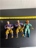 Thundercat and other action figures 80s