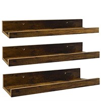 Giftgarden 16 Inch Floating Shelves for Wall Set
