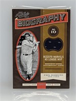 2016 Biography Yankee Phil Rizzuto Game Used 29/49