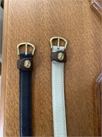 2 Dooney & Bourke belts. Size large