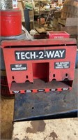 Vintage Tech-2-way tire repair cabinet