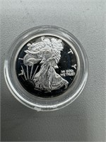 1 Gram Silver Rounds, Eagle