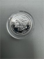 1 Gram Silver Rounds, Morgan Design