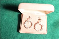 Vintage Clip on Earrings by Beverly Hill Gold
